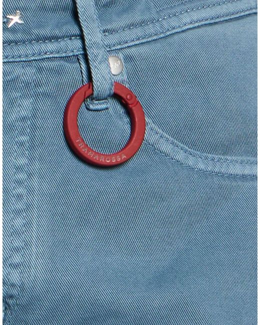 Tramarossa Blue Pants Cotton, Elastane for men