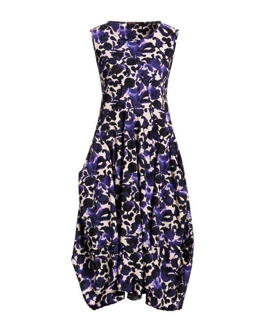 High Blue Midi Dress