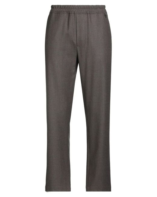 Aion Gray Taupe Pants Virgin Wool, Cashmere for men