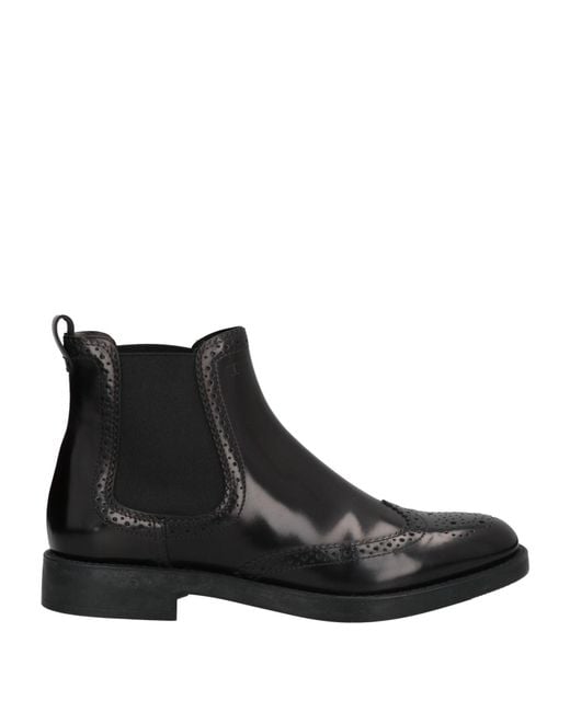 Bottines Tod's en coloris Black