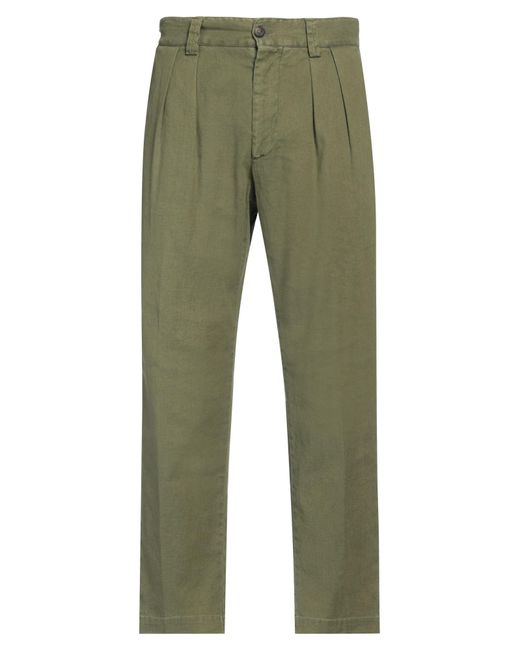 Pantalone di Messagerie in Green da Uomo