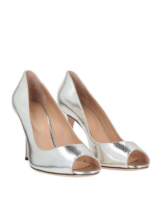 Sergio Rossi White Pumps