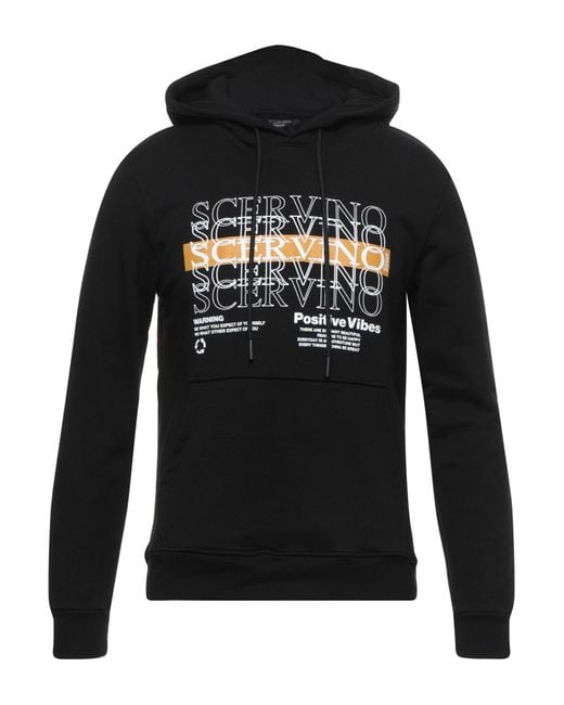 Ermanno Scervino Black Sweatshirt for men