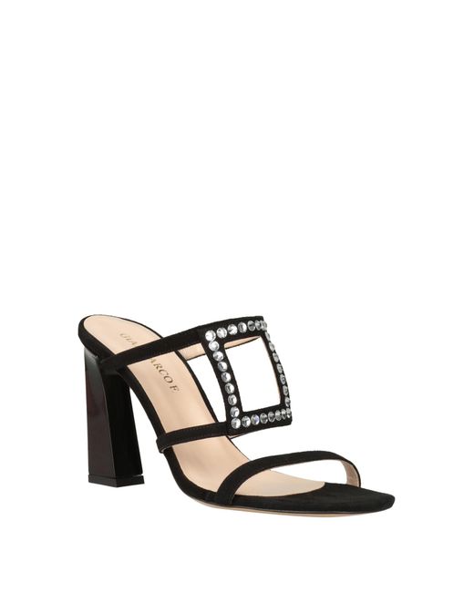 Gianmarco F. Black Sandals