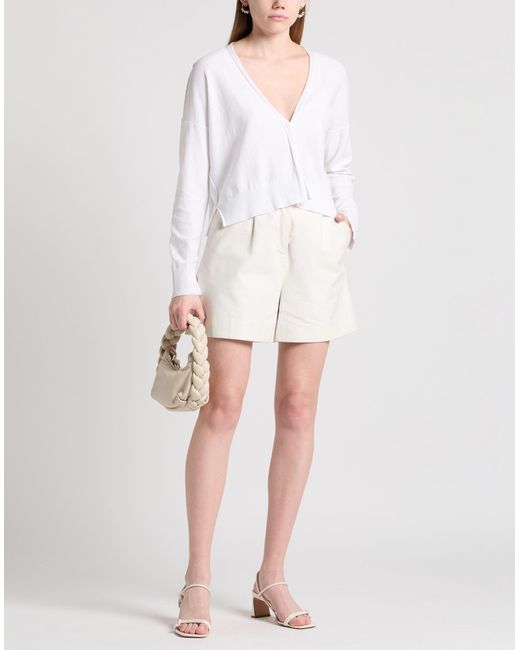 Antonelli White Strickjacke