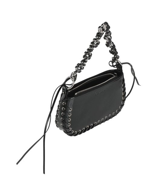 Blumarine Black Handbag Cow Leather