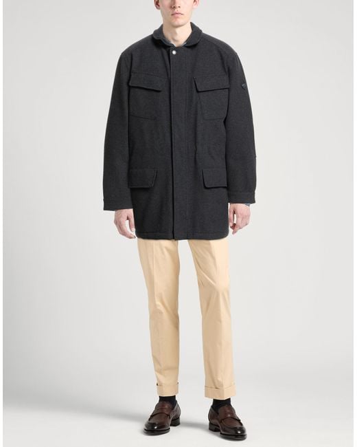 Hackett Black Coat for men