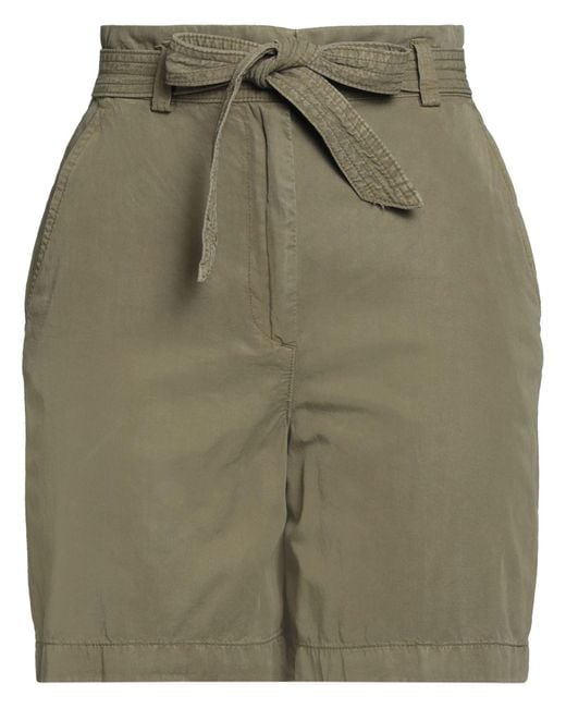 Gant Green Shorts & Bermuda Shorts Lyocell, Cotton