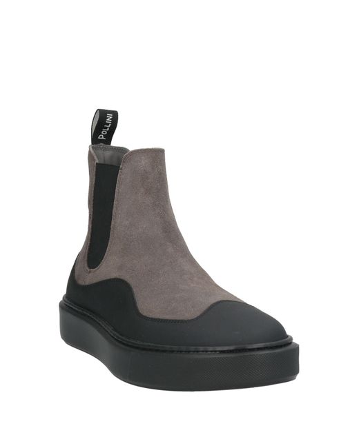 Botines De Caña Alta Pollini de hombre de color Black
