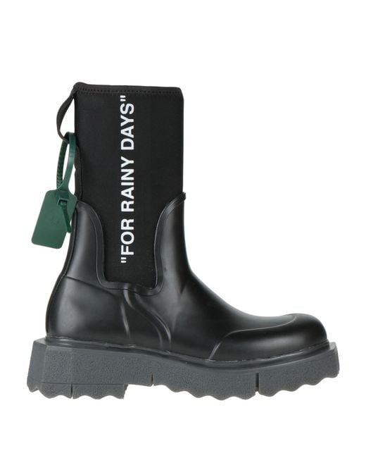 Off-White c/o Virgil Abloh Black Stiefelette