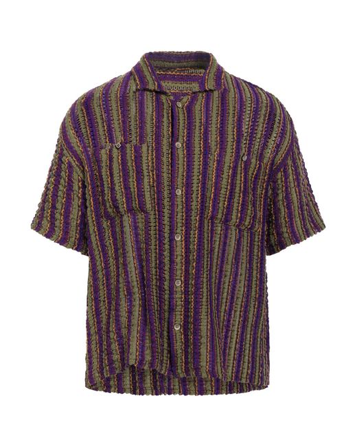 Camicia di ANDERSSON BELL in Purple da Uomo