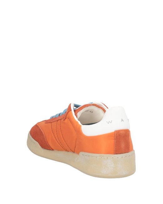 MonoWay Orange Trainers for men