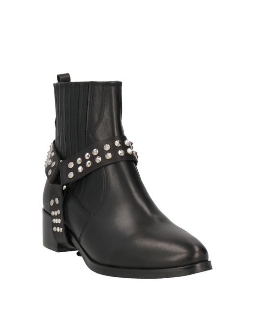 Albano Black Ankle Boots