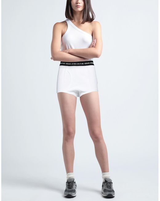 Versace White Shorts & Bermuda Shorts