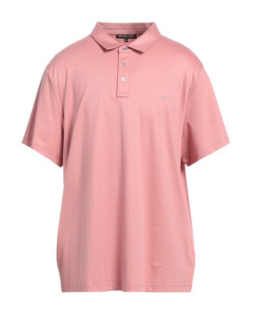 Michael Kors Pink Polo Shirt for men