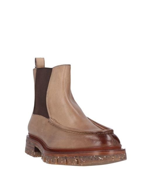 Santoni Brown Ankle Boots for men