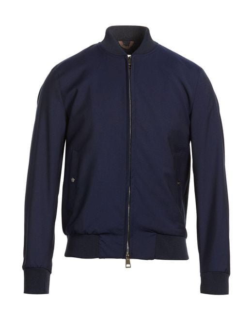Luigi Borrelli Napoli Blue Jacket for men