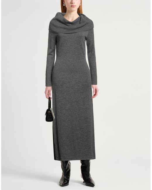 Vestido Midi Blugirl Blumarine de color Gray