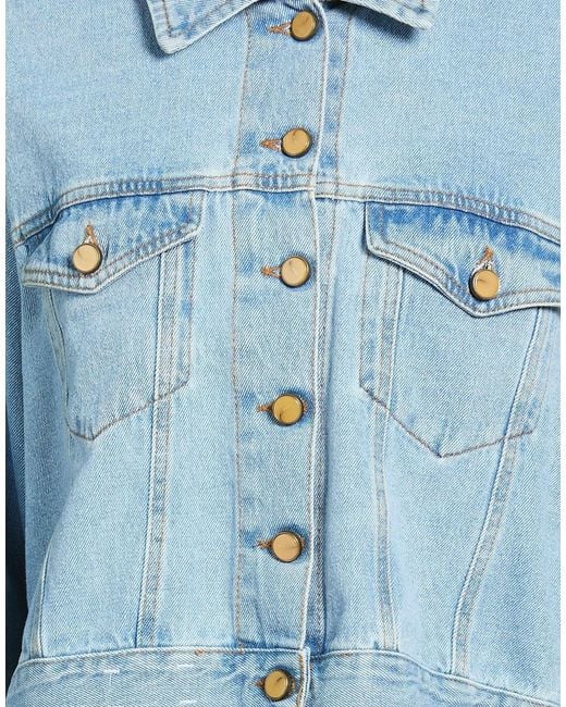 Alysi Blue Denim Outerwear