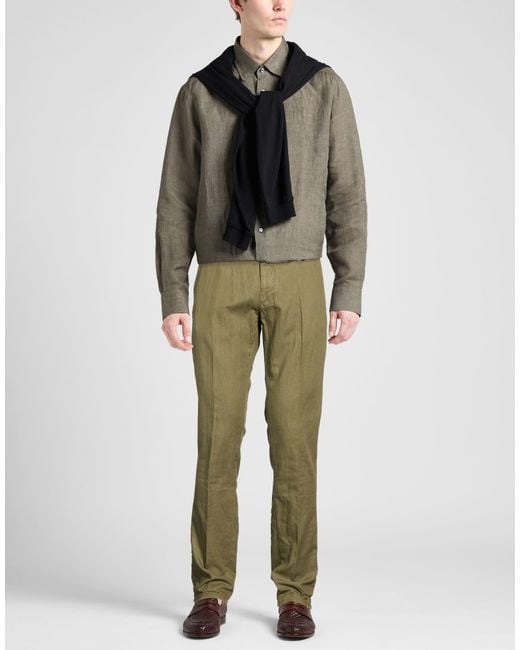 Incotex Green Pants for men