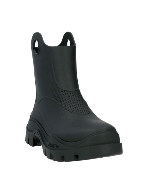 Moncler Black Ankle Boots