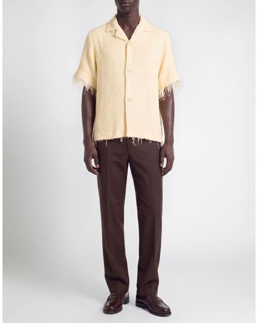 Camisa Séfr de hombre de color Natural