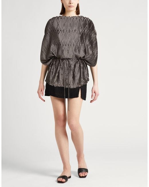 By Malene Birger Gray Top Polyester