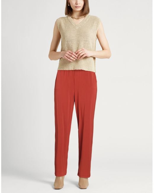 Max Mara Red Pants