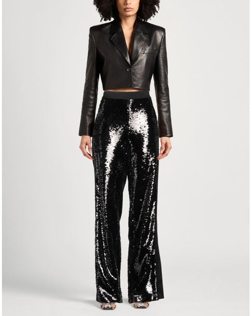 Iceberg Black Pants Polyester, Acetate, Viscose