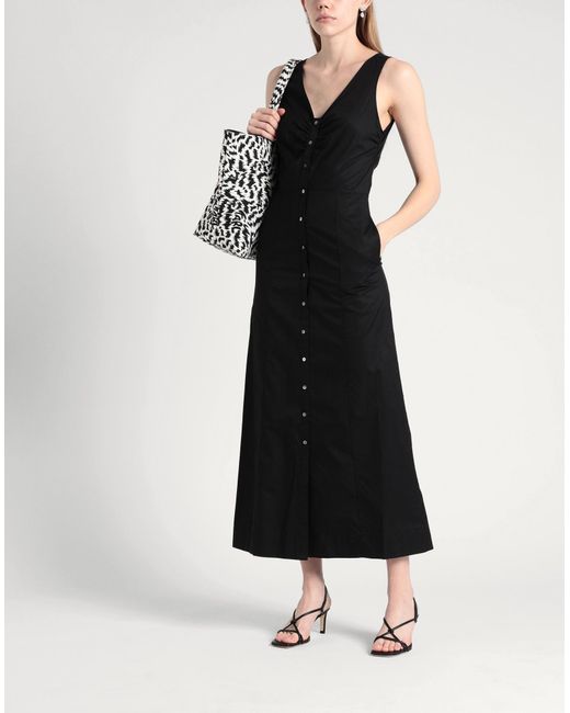 Karl Lagerfeld Black Maxi Dress