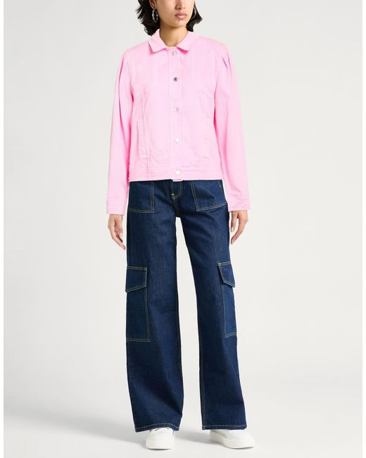 Grifoni Pink Jacket Cotton, Elastane