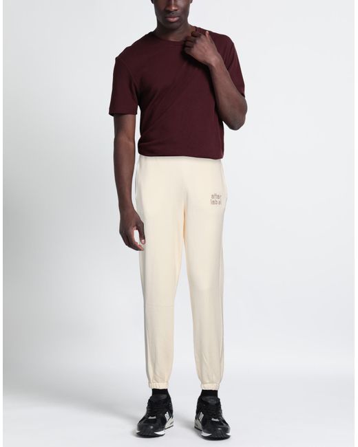 AFTER LABEL White Trouser for men
