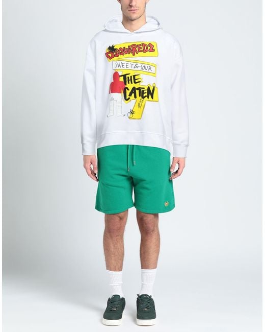 DSquared² White Sweatshirt for men