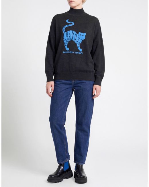 Moschino Blue Turtleneck