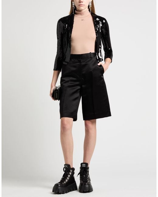 N°21 Black Jacket Polyester, Elastane
