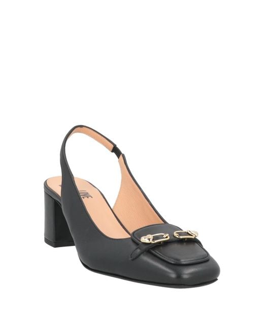 Love Moschino Metallic Pumps Leather