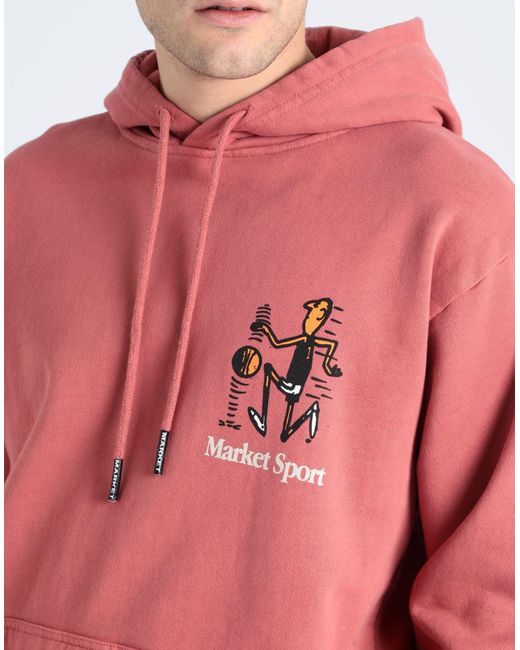 Market Pink Sweatshirt for men