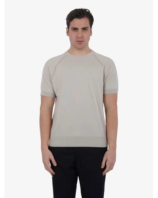 Paolo Pecora T-shirts in Gray für Herren