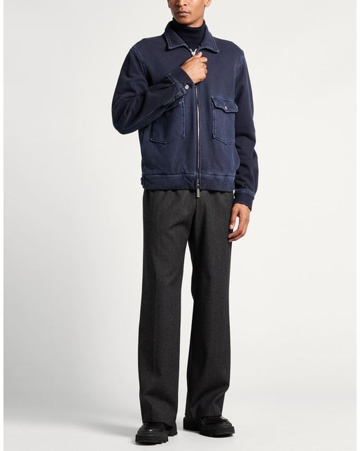 DSquared² Blue Jacket Cotton for men