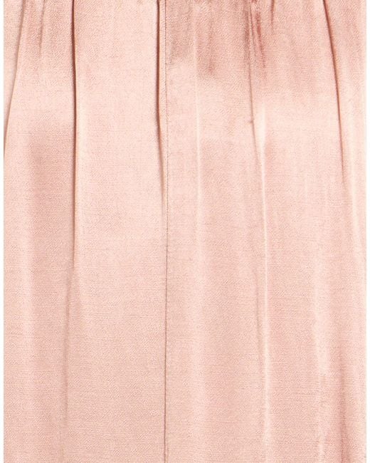 Dixie Pink Midi Skirt Viscose