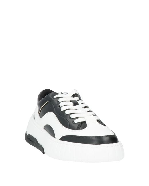 ARMANI EXCHANGE White Trainers