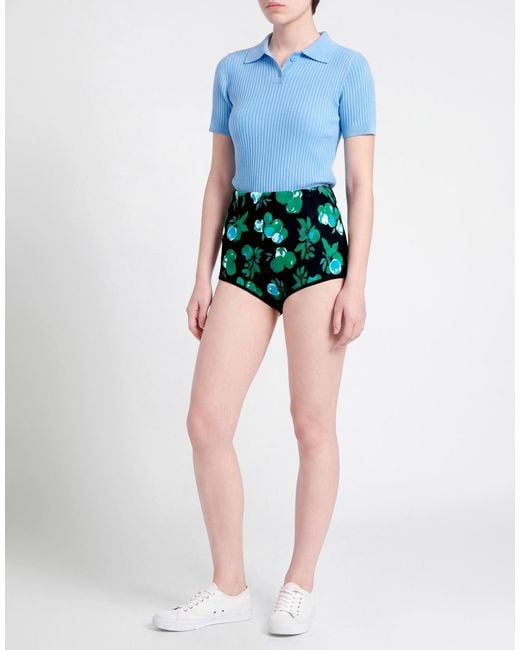 Coperni Green Shorts & Bermuda Shorts Polyamide, Viscose, Polyester