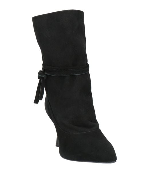 Chiarini Bologna Black Ankle Boots