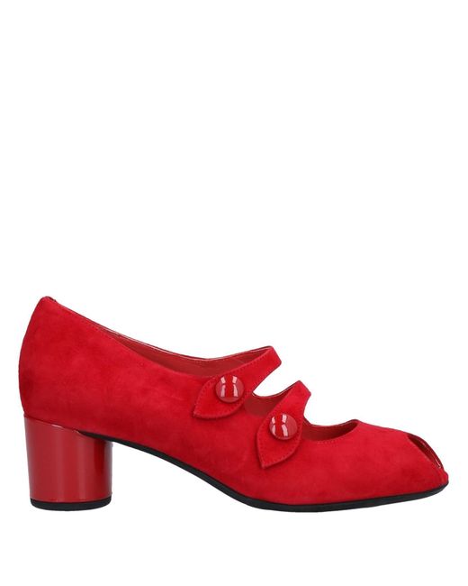 Zapatos de salón Pas De Rouge de color Red