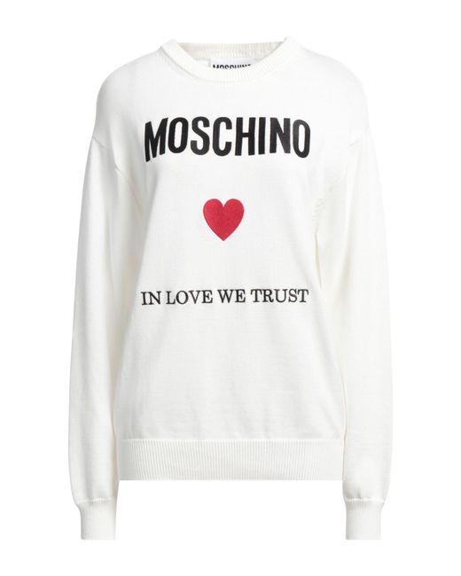 Pullover Moschino de color White