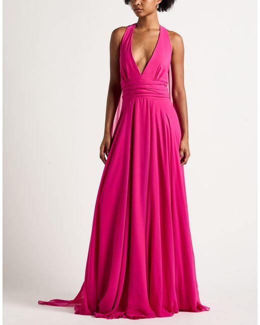 ATELIER LEGORA Pink Maxi Dresses