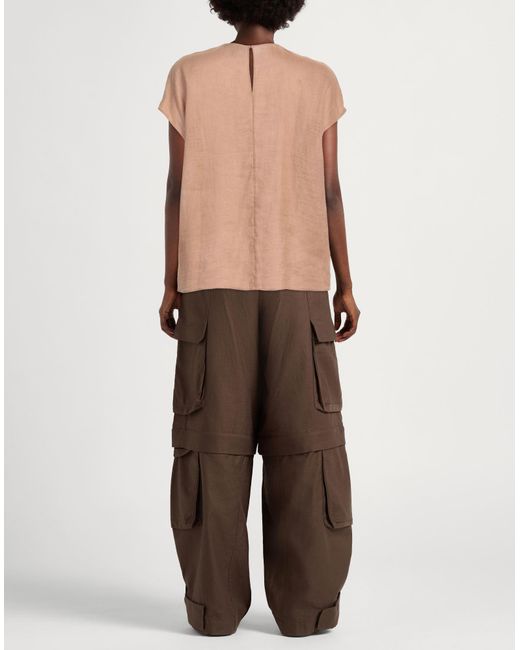 Ballantyne Natural Camel Top Linen