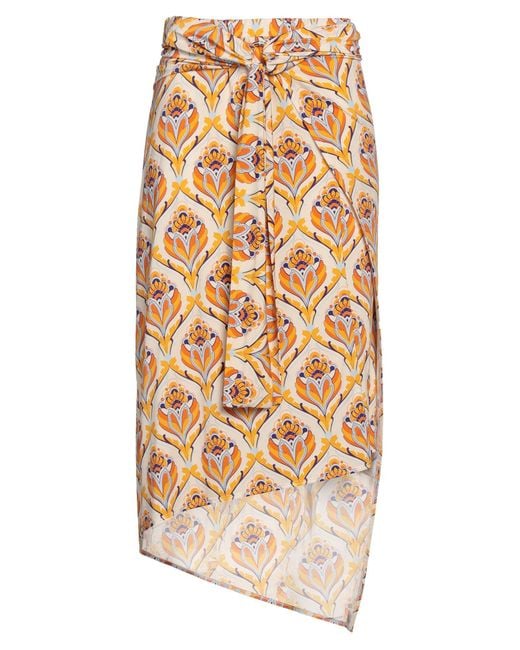 Rabanne Metallic Midi Skirt