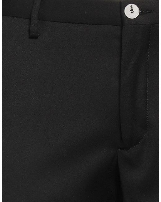 AT.P.CO Black Sartoriale Pants Polyester, Viscose, Elastane for men