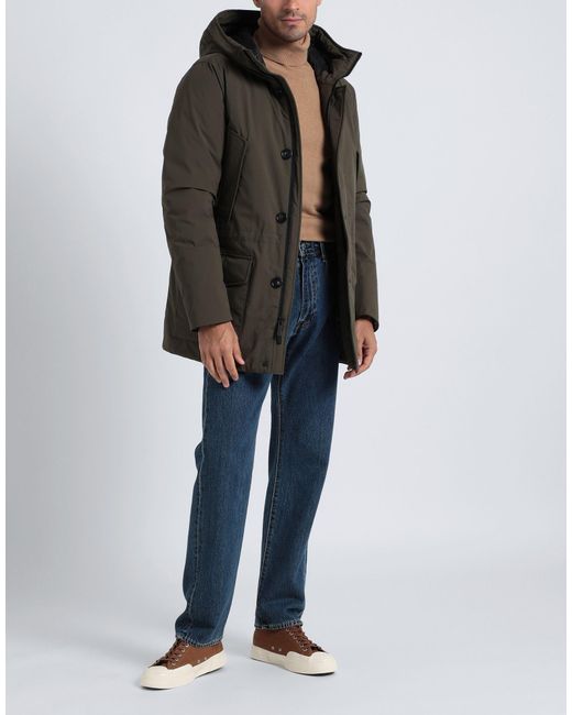 Woolrich Black Puffer for men